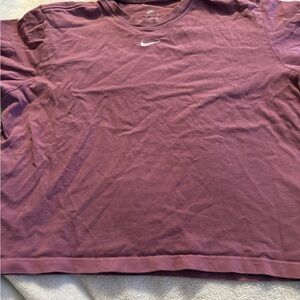 Nike Men's Short Sleeve Tee in Purple